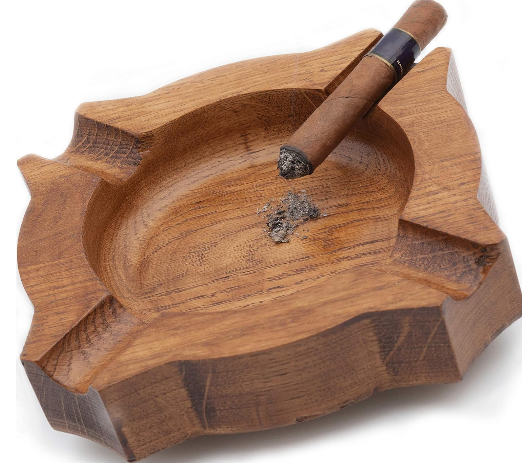 mwapa ashtray popielniczka lite drewno maciej wapa