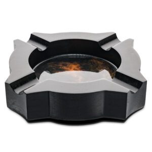 Ashtray sycamore black copper