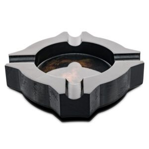 Ashtray sycamore black copper